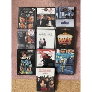 Lot Of 10 Woody Allen DVDs